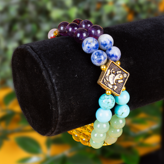 Chakra Ganesha Armband