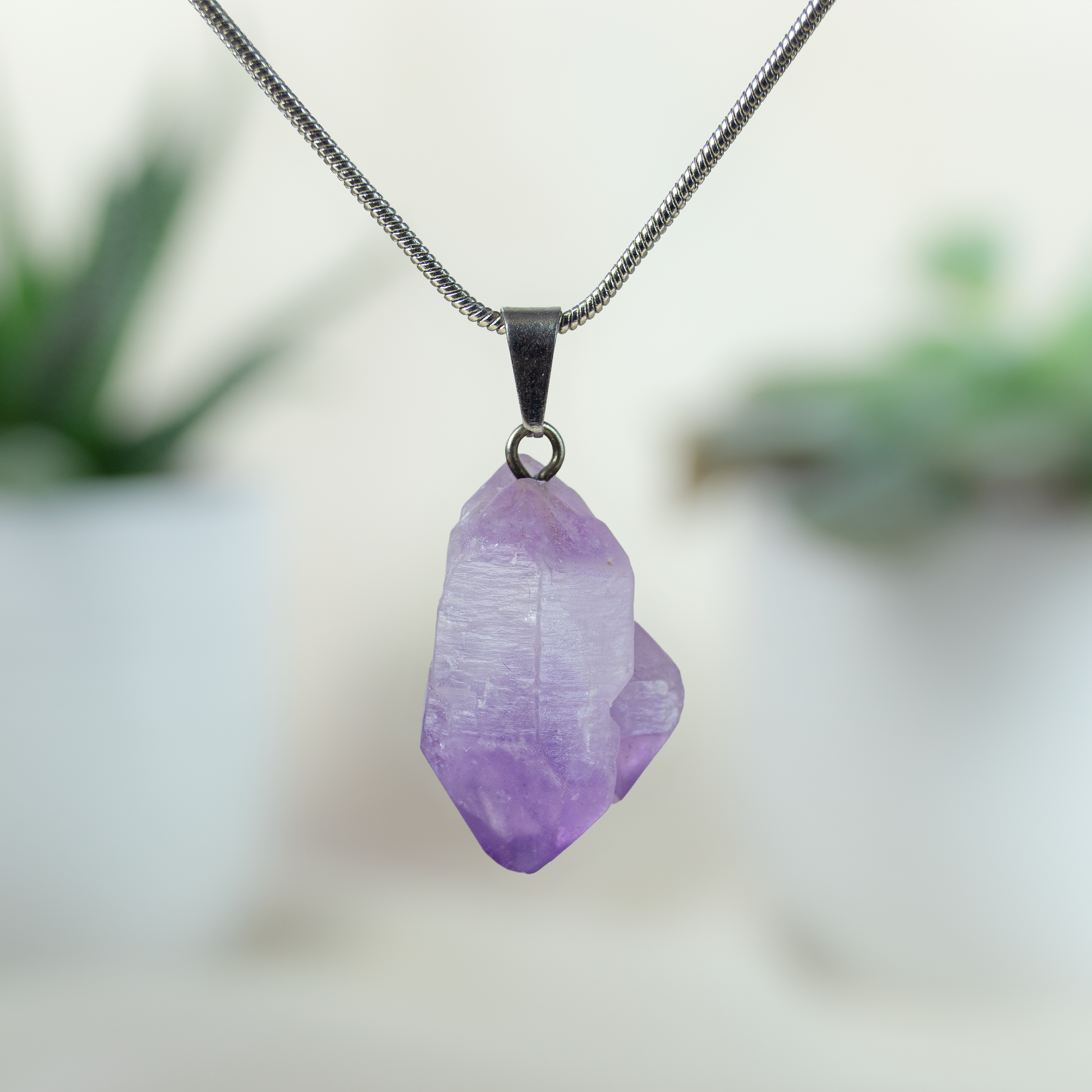 Amethyst Roh Anhänger
