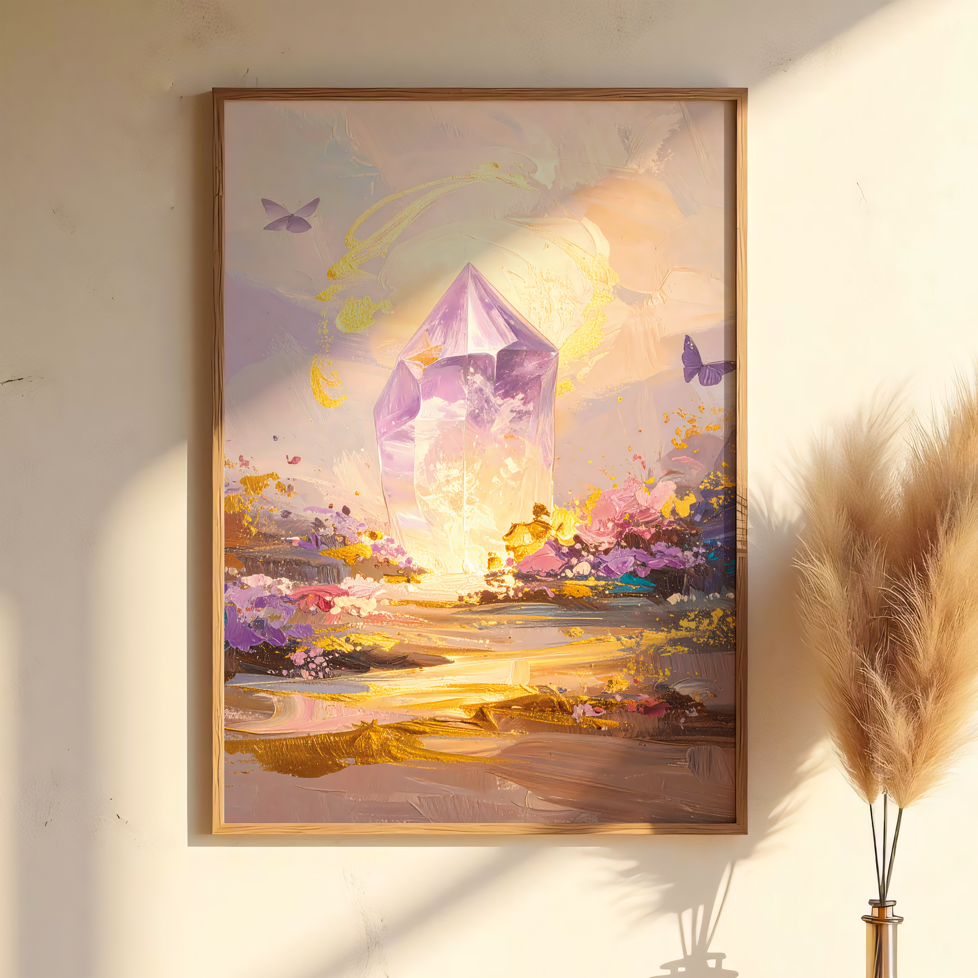 Blüte des violetten Lichts