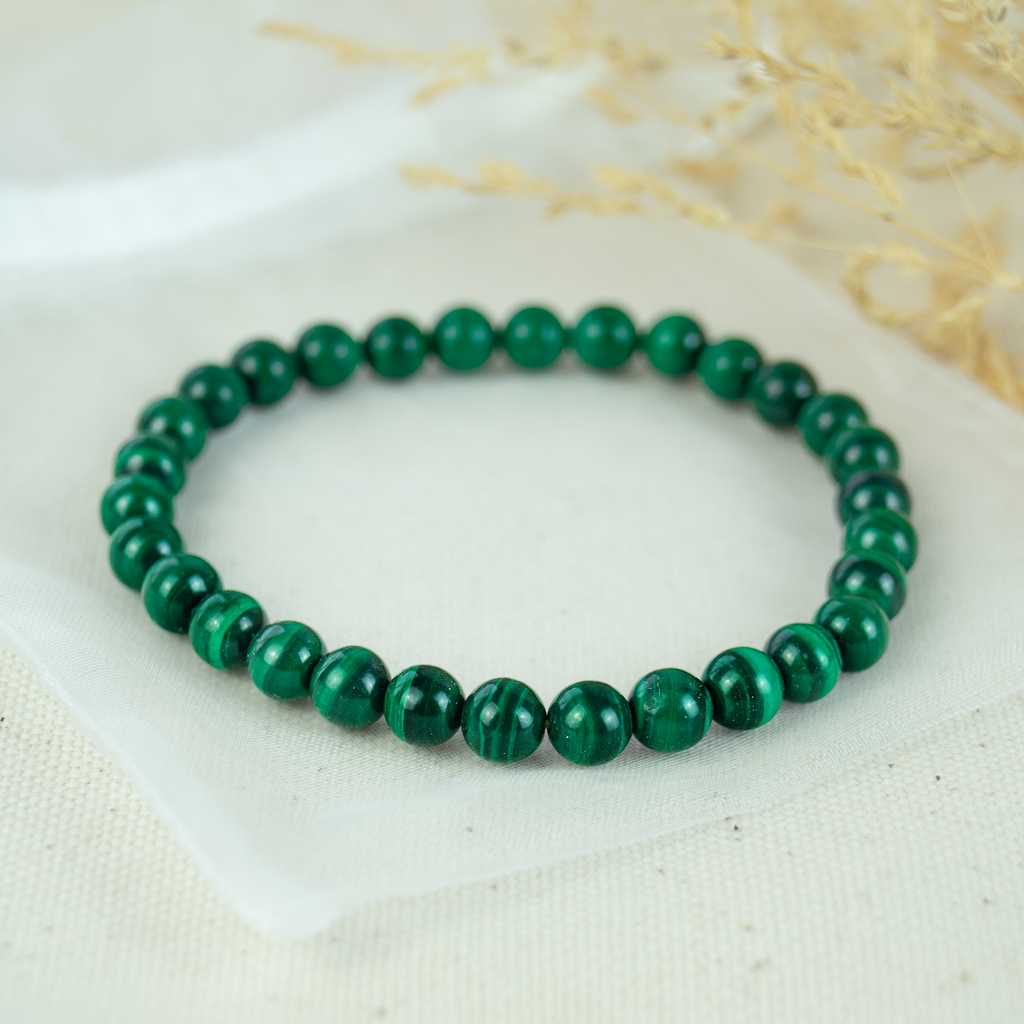 Malchit Kugelarmband
