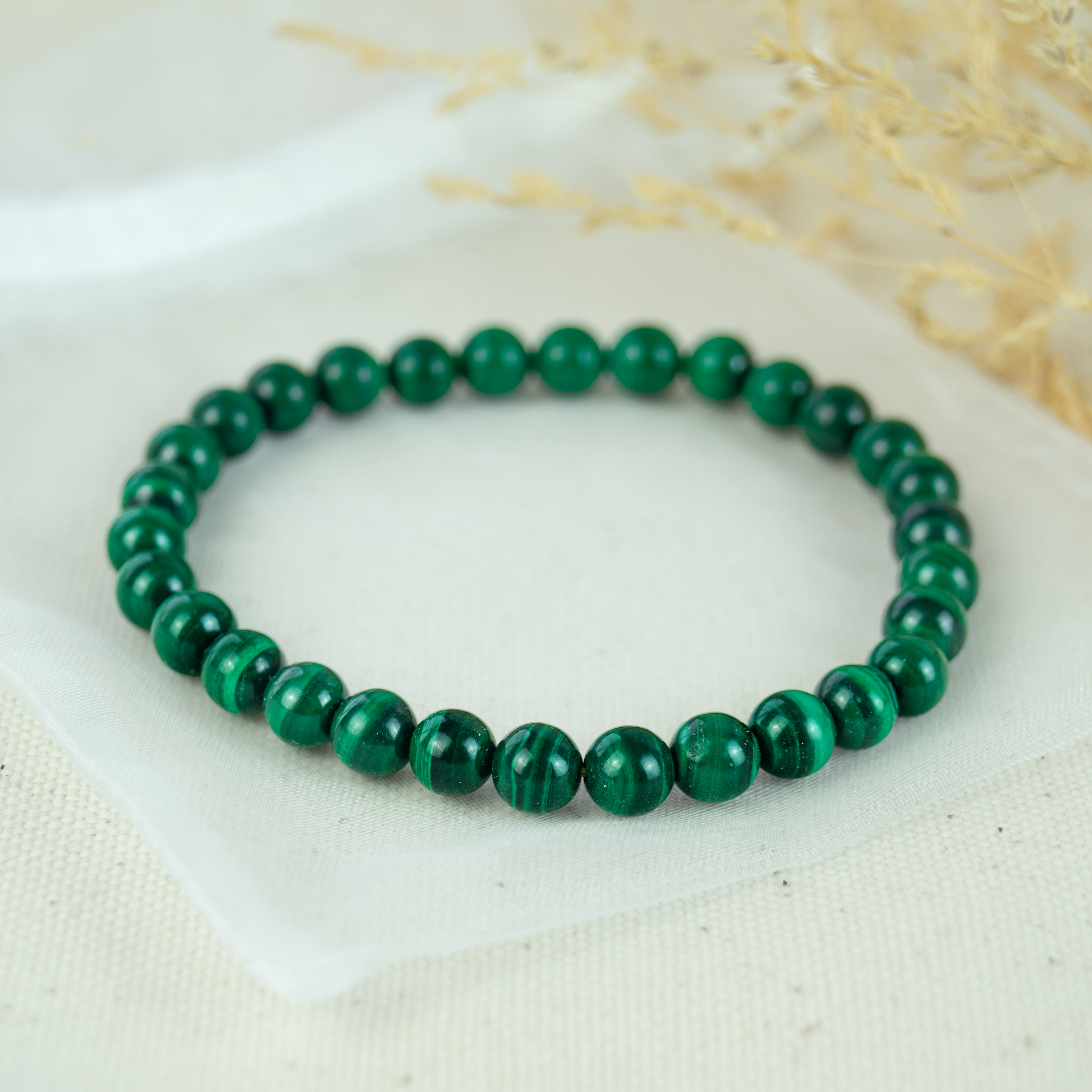 Malchit Kugelarmband