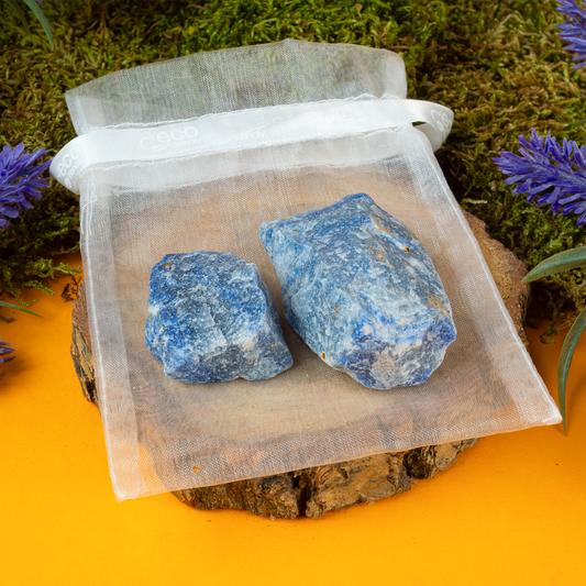Aventurin Blau Rohsteine