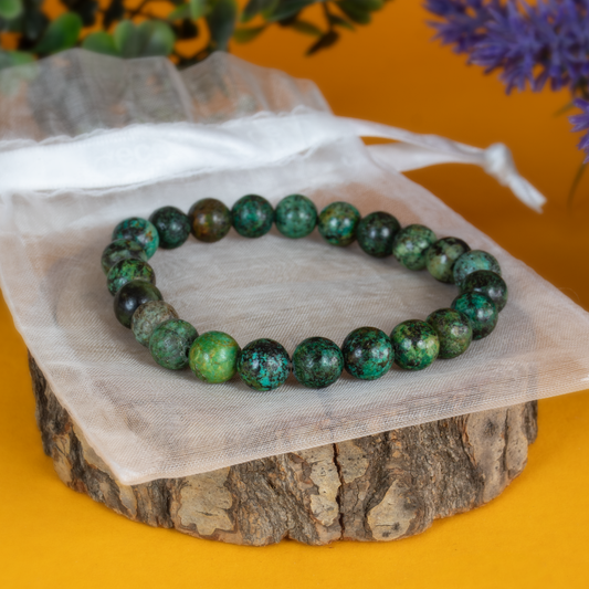 Afrikanischer Türkis Armband (8mm)