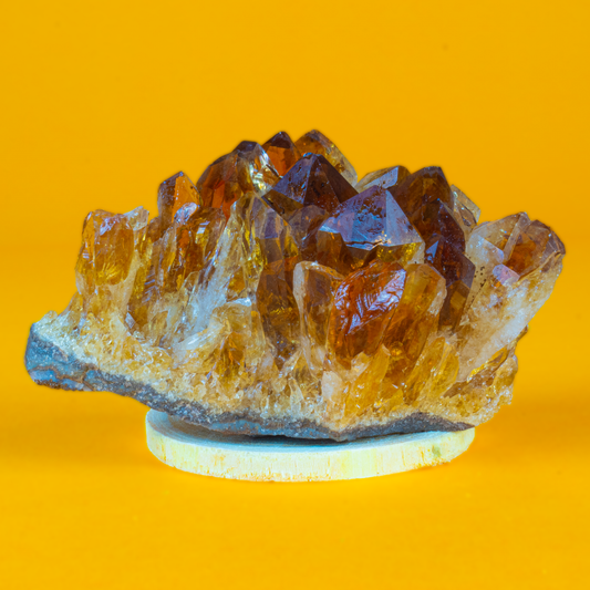 Citrin Kristalldruse