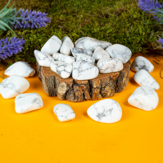 Magnesit Trommelsteine