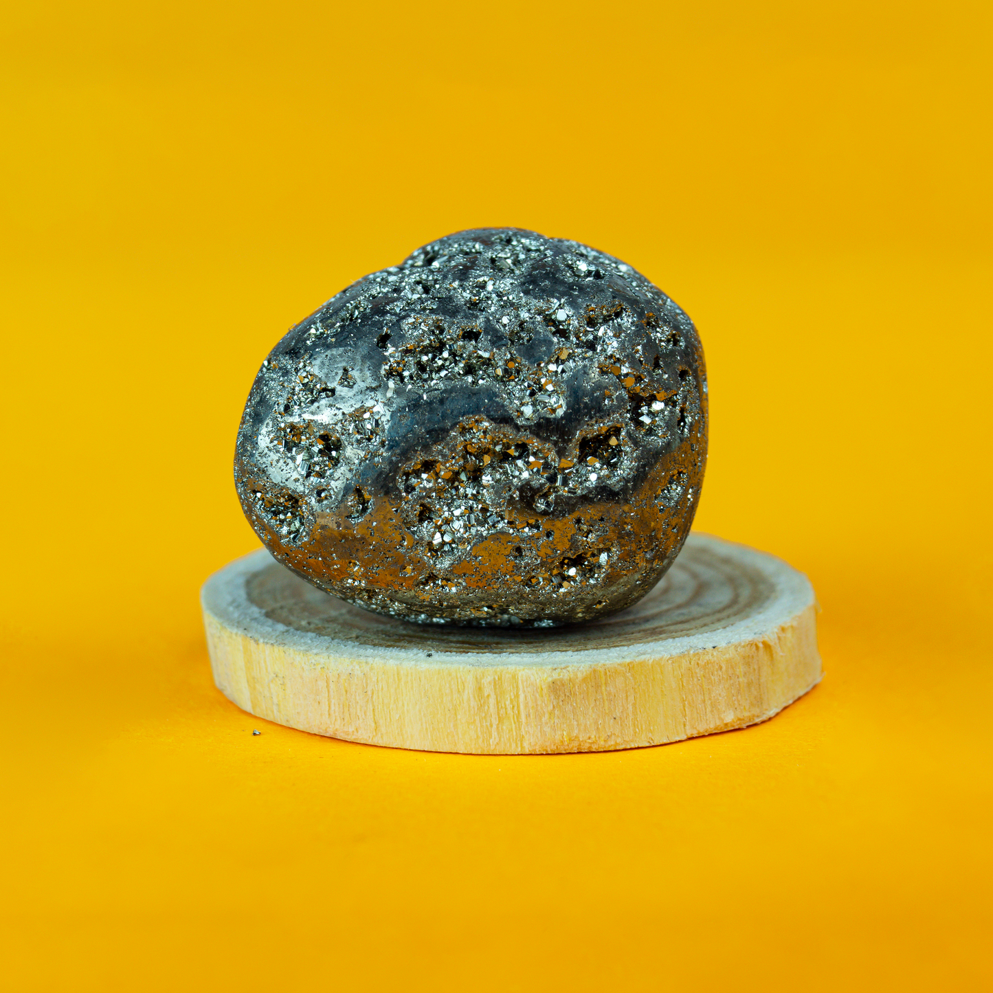 Pyrit Trommelsteine