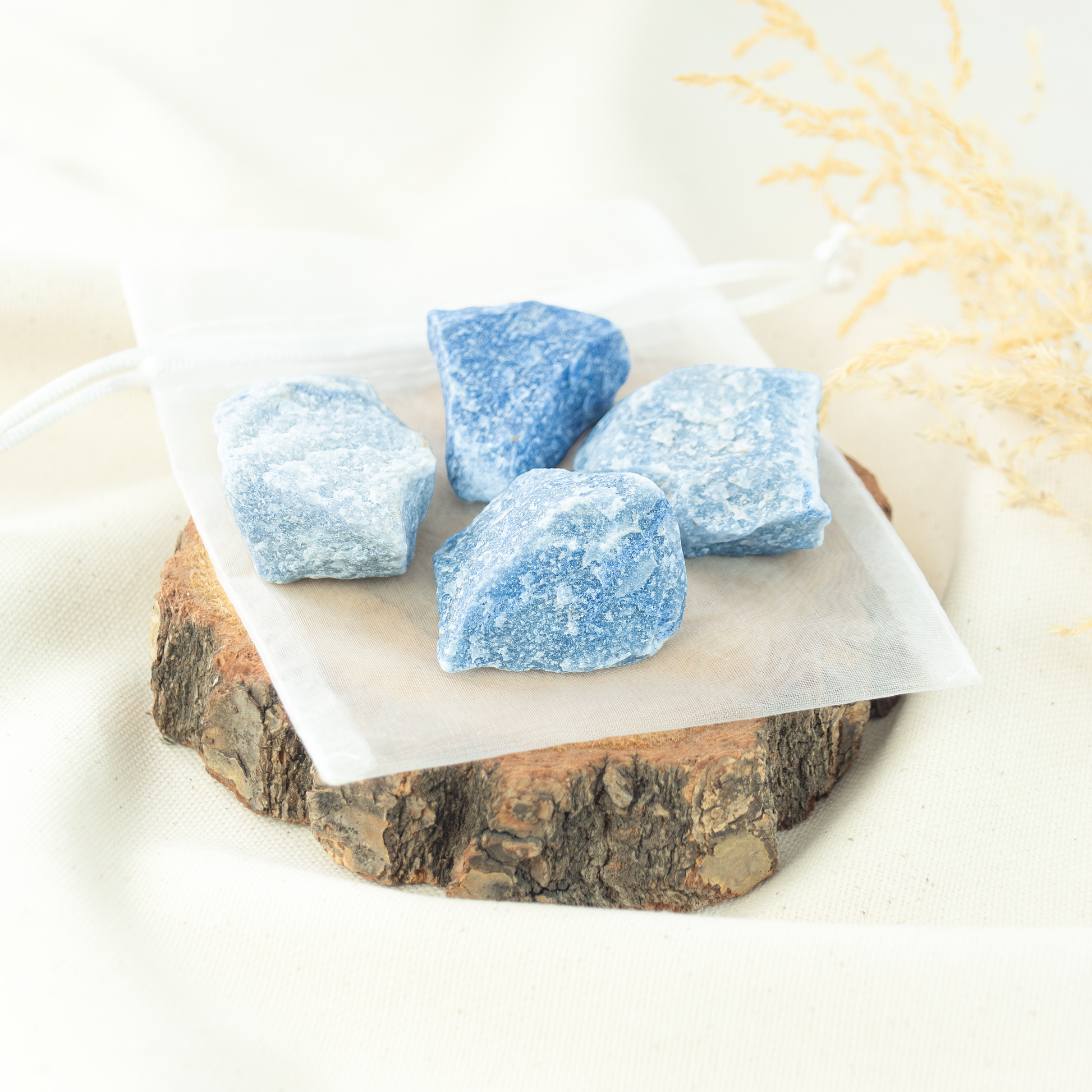 Aventurin Blau Rohsteine