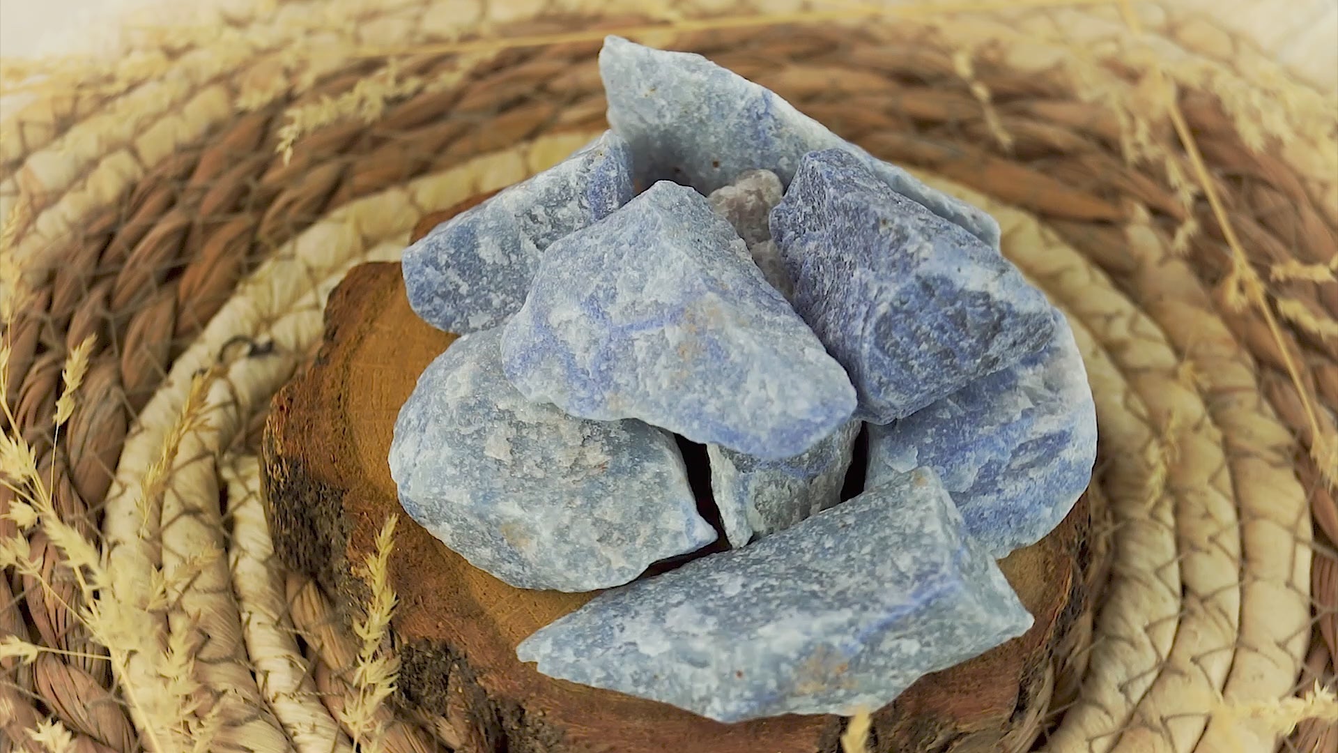 Aventurin Blau Rohsteine