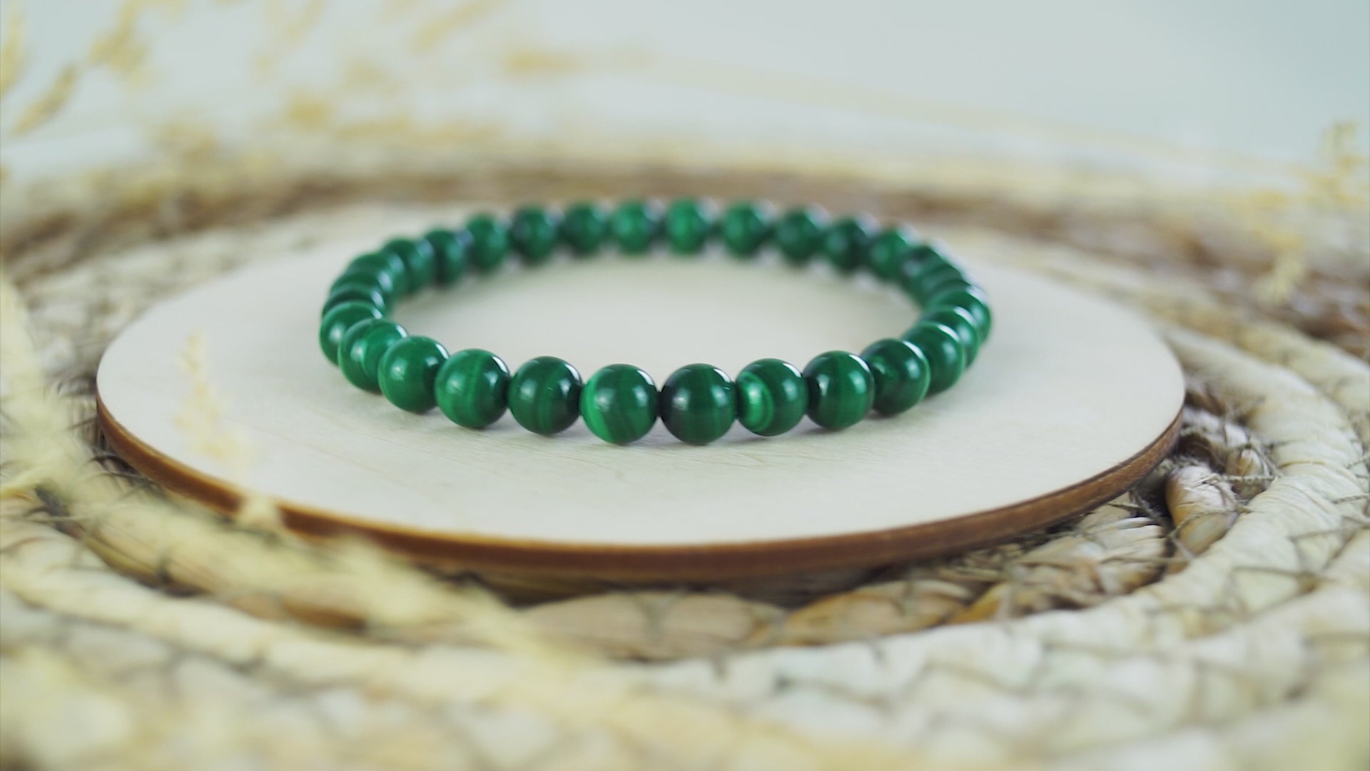 Malchit Kugelarmband