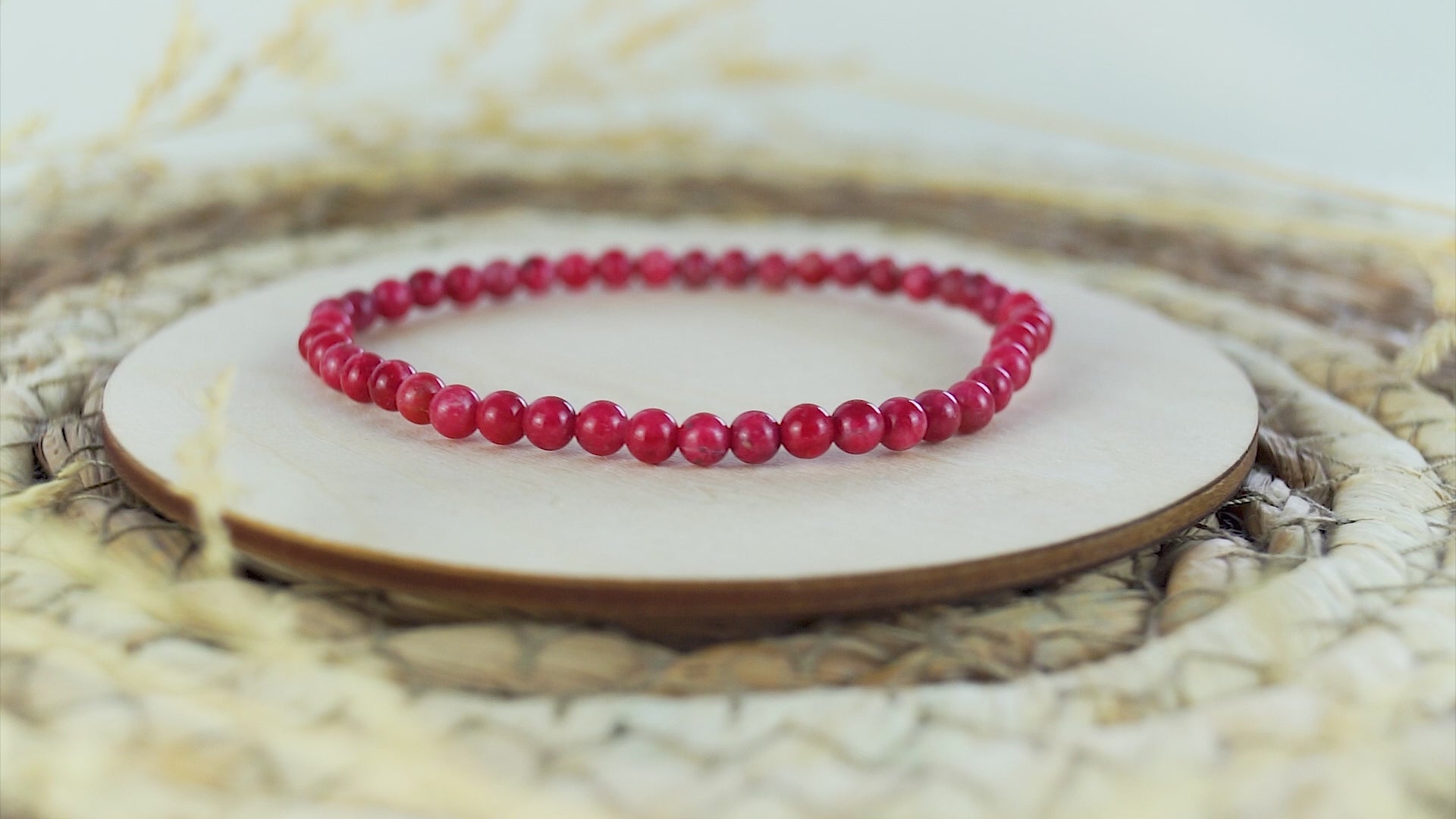 Thulit Kugelarmband